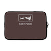 fast food funny Laptop sleeve