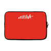 evolution  feuerwehrmann firefighter fire feuer feuerwehrauto l&ouml;schen Laptop sleeve