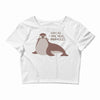 seal of reproval Crop Top