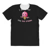 i do it for the ice cream All Over Women's T-shirt
