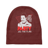 my girl wants to party all the time Baby Beanies