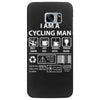 I Am A Cycling Man white letter Samsung Galaxy S7 Edge