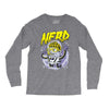 astronaute nerd Long Sleeve Shirts