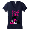 Women's March Hear Our Voice Women's V-Neck T-Shirt
