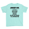 Super January Girl Youth Tee