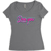 love you baby Women's Triblend Scoop T-shirt