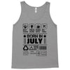 Born In July Tank Top