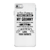 Dear Grammy, Love, Your Favorite iPhone 7 Shell Case