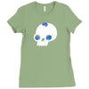 skull full of cats Ladies Fitted T-Shirt
