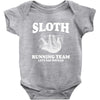 SLOTH RUNNING TEAM, LETS NAP INSTEAD Baby Onesie