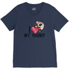i love my rabbit V-Neck Tee
