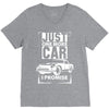 Just One More Car I Promise V-Neck Tee