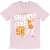 shamble to the cure zombie 5k T-Shirt