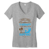 I Don't Need Therapy Need Surfing Women's V-Neck T-Shirt