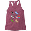 unicorn funny Racerback Tank
