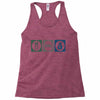 eat sleep money Racerback Tank