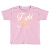 Fight For a Cure Uterine Cancer Awareness Toddler T-shirt