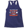I Love Someone with Skin Cancer to The Moon and Back to Infinity Racerback Tank