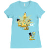 playing with monsters Ladies Fitted T-Shirt