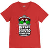 get a job, grouch! V-Neck Tee