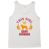 This Girl Loves Saint Bernard Tank Top