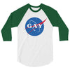 gay 3/4 Sleeve Shirt
