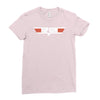 top gun logo cool retro Ladies Fitted T-Shirt