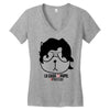 La Casa Cat Papel Women's V-Neck T-Shirt