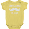 little man mustache first Baby Onesie