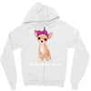 chihuahua mom Zipper Hoodie