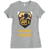work hard Ladies Fitted T-Shirt