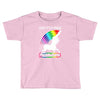 look it's a magical fck unicorn funny Toddler T-shirt