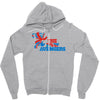 1970s retro tv show the new avengers Zipper Hoodie