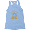 real eyes realize real lies Racerback Tank