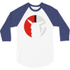 pikachu silhouette 3/4 Sleeve Shirt