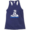 dads army stupid boy Racerback Tank