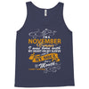 I'm a november woman I was born with my heart Tank Top