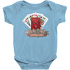 lucky devil gambling cards Baby Bodysuit