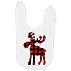 lumberjack reindeer Baby Bibs