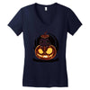 pumpkitten Women's V-Neck T-Shirt
