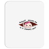 January Peeking Out Asian Baby Girl Mousepad