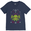 Merry Cthulhu Christmas Ugly Cool T shirts V-Neck Tee
