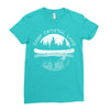 camp crystal lake  1935 Ladies Fitted T-Shirt
