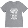 Super Cool Father Of A Freaking Awesome Son V-Neck Tee