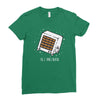 space heater Ladies Fitted T-Shirt