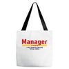 Manager Of Myselfy i Was Nobody Before Social Media Tote Bags