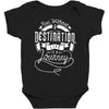 run without a destination Baby Bodysuit