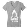 Feed Me And Tell Me I Am Pretty V-neck tee