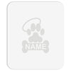 personalized paw halo Mousepad