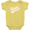 shhh nobody cares Baby Bodysuit